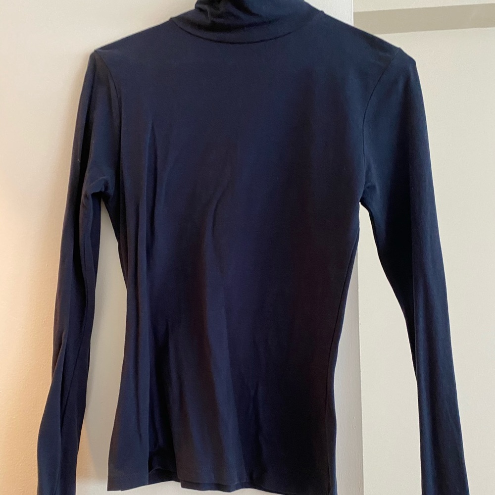 Navy Blue Lightly Worn Turtleneck